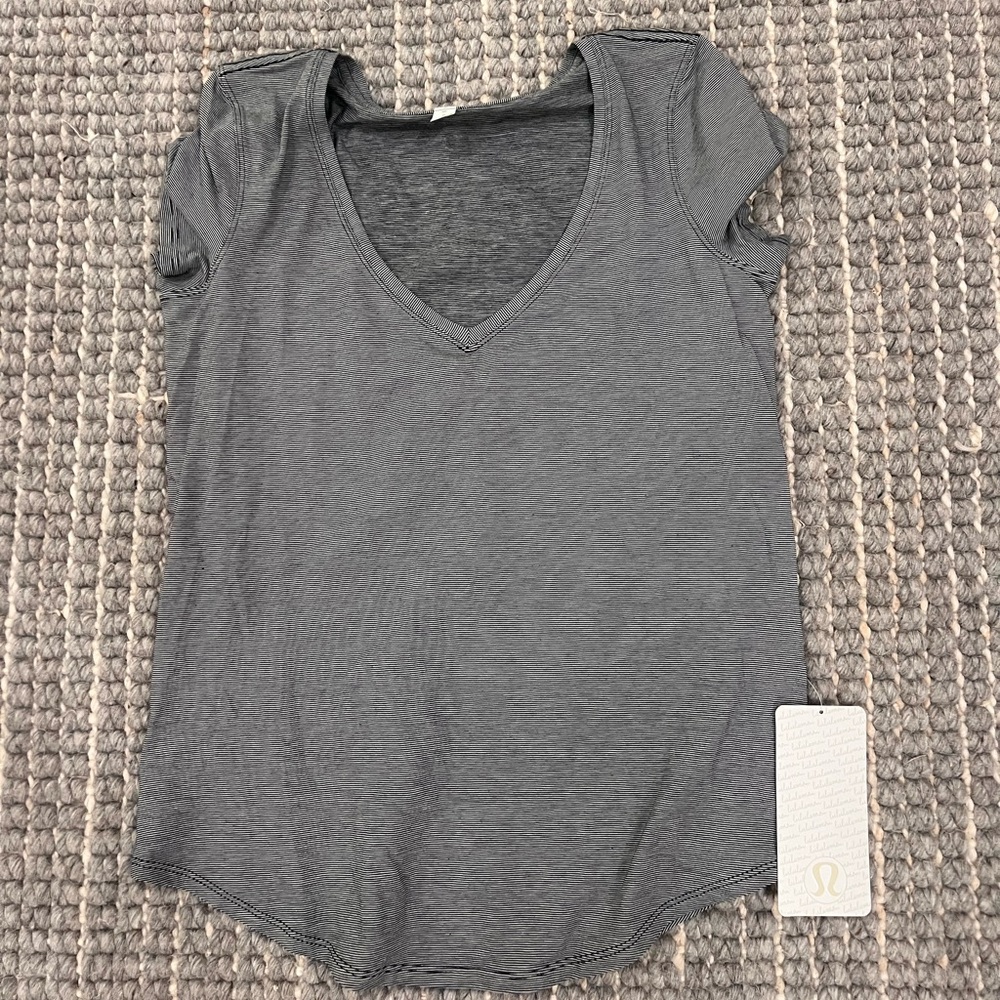 Lululemon Striped Love Tee
